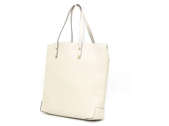 Burberry Borsa Tote e Borsa a Tracolla con Logo Stemma Ricamato Bianco - vista 2