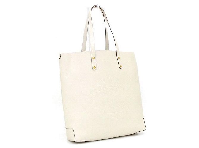 Burberry Borsa Tote e Borsa a Tracolla con Logo Stemma Ricamato Bianco - vista 3