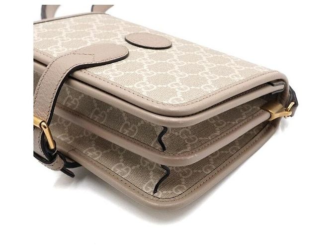 Gucci Mini borsa a tracolla e borsa crossbody in tela Interlocking - vista 10