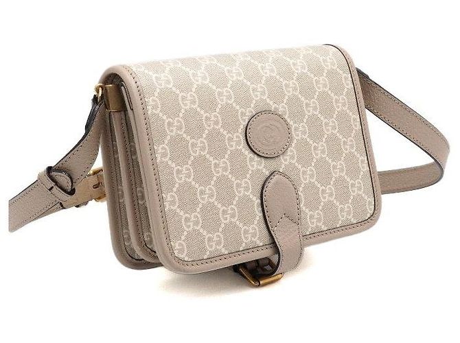 Gucci Mini borsa a tracolla e borsa crossbody in tela Interlocking - vista 3