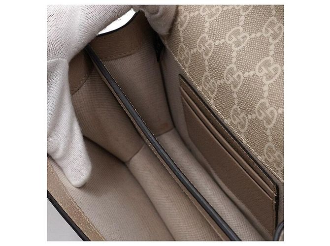 Gucci Mini borsa a tracolla e borsa crossbody in tela Interlocking - vista 7