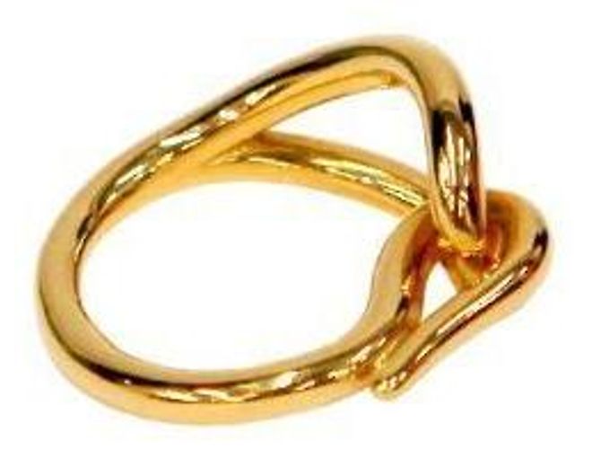 Ring Hermès Anello per foulard D'oro - vista 3