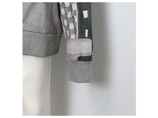 Givenchy Unisex Fleece-Sweatshirt mit Baseball-Print Silber - Ansicht 3