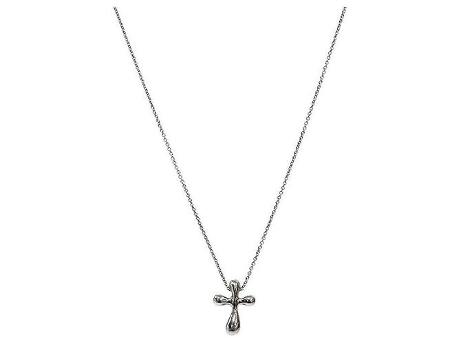 Tiffany & Co Collar de Cruz de Plata - vista 2