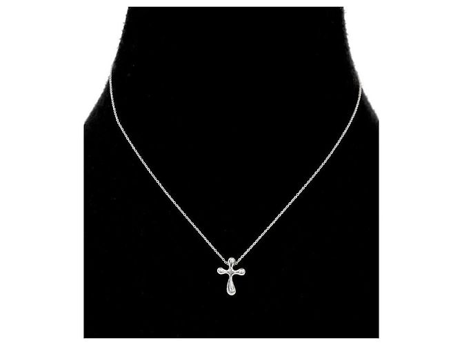 Tiffany & Co Collar de Cruz de Plata - vista 5
