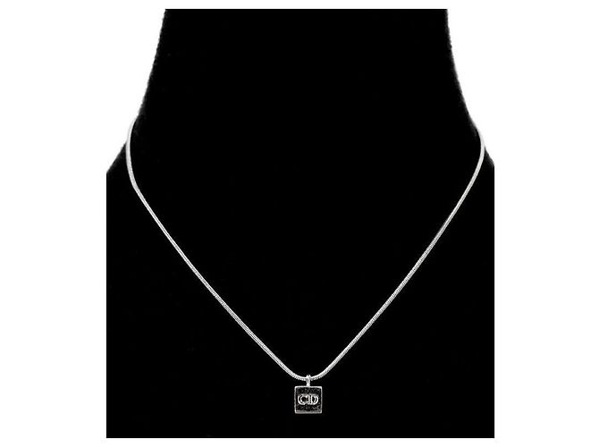 Dior Colar Cube CD Silver - vista 5