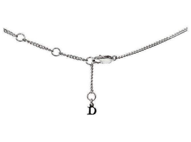 Oblique Dior Collana Obliqua Farfalla in Zirconia Argentata - Ansicht 3