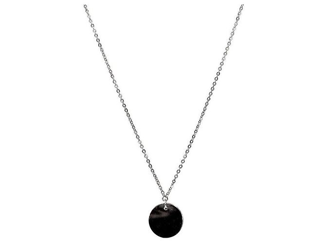 Dior Collana Oblique Argento Rotonda Cubica - vista 2