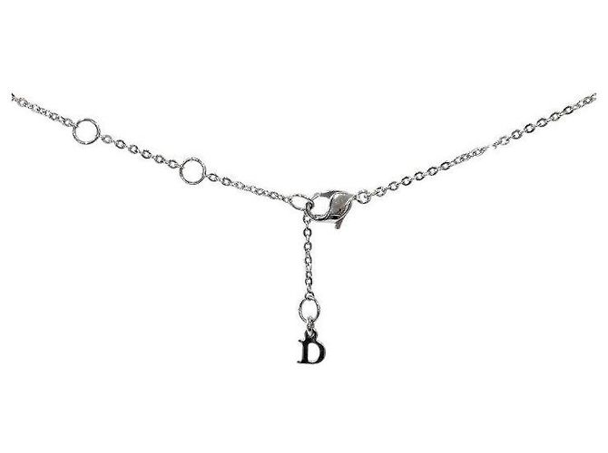 Dior Collana Oblique Argento Rotonda Cubica - vista 3