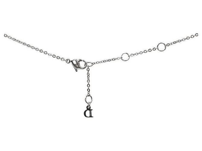 Dior Collana Oblique Argento Rotonda Cubica - vista 4
