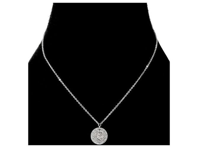 Dior Collana Oblique Argento Rotonda Cubica - vista 5