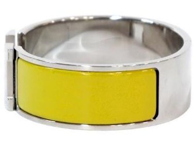 Hermès Pulsera Click Clack Olive Green Verde - vista 2