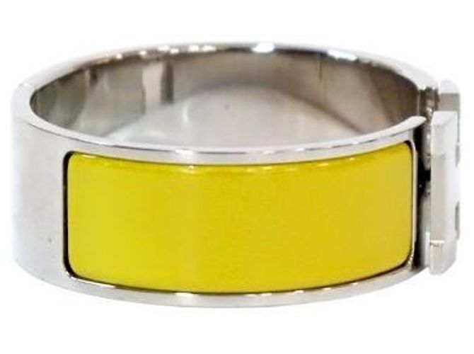 Hermès Pulsera Click Clack Olive Green Verde - vista 4