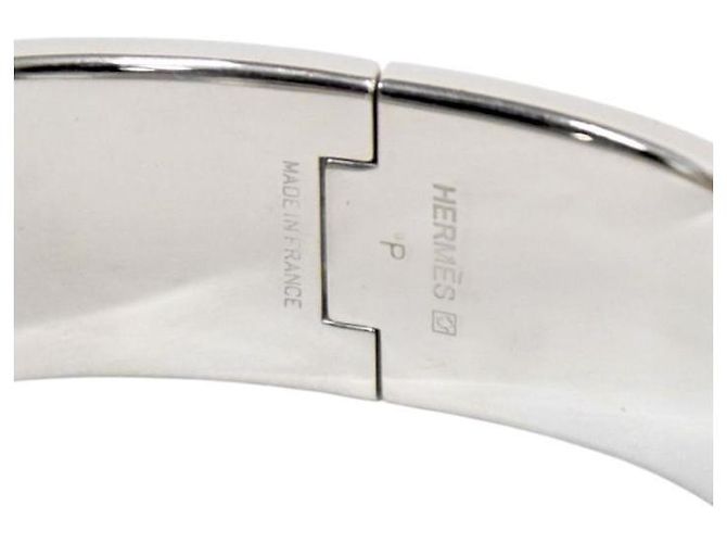 Hermès Pulsera Click Clack Olive Green Verde - vista 6