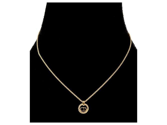 Dior Collar Round CD Gold Dorado - vista 5