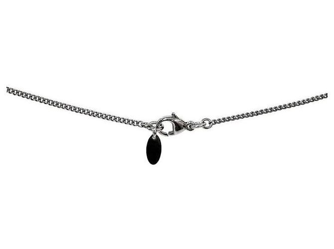 Chanel Collar Cubic CC Silver Plata - vista 3