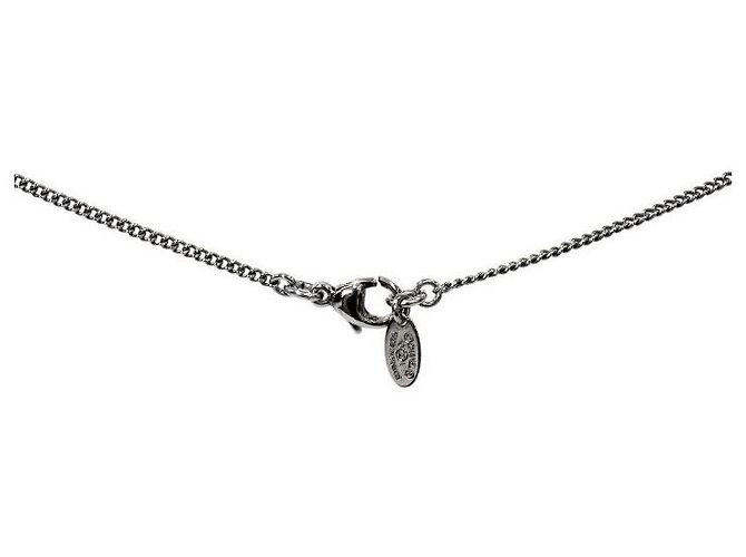 Chanel Collar Cubic CC Silver Plata - vista 4