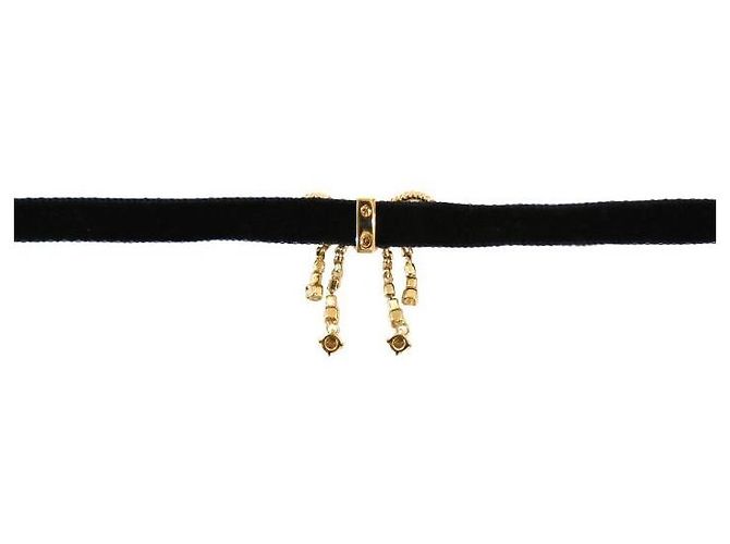Miu Miu Collana Choker in Velluto con Nastro - vista 2