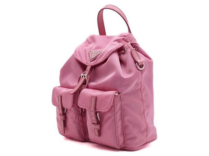 Prada Mini Tote Bag with Chain Shoulder Strap - view 2