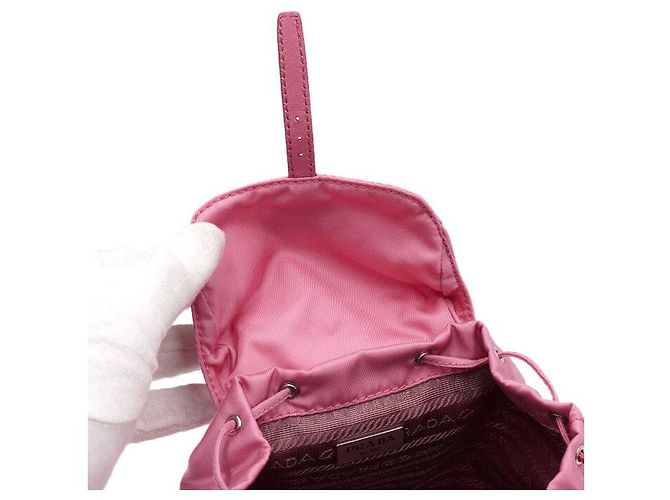 Prada Mini Tote Bag with Chain Shoulder Strap - view 6