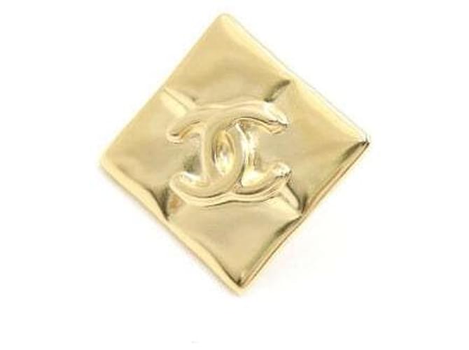 Chanel Orecchini da donna con logo CC dorato D'oro - vista 2