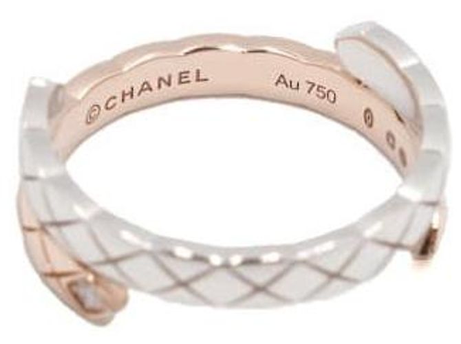 Chanel Anello Small matelassé COCO CRUSH con diamanti Multicolore - vista 3