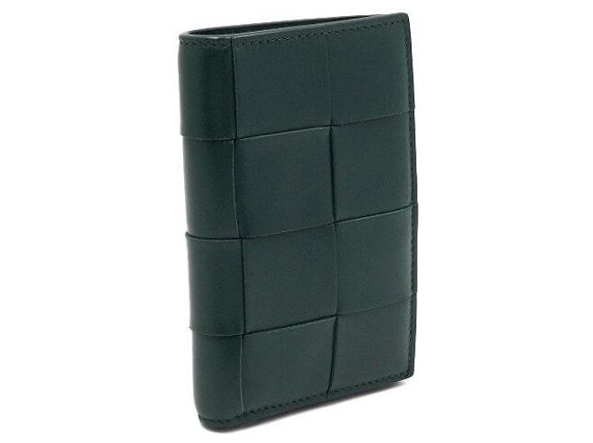 Bottega Veneta Medium Cassette Fold Wallet in Emerald Green - view 4
