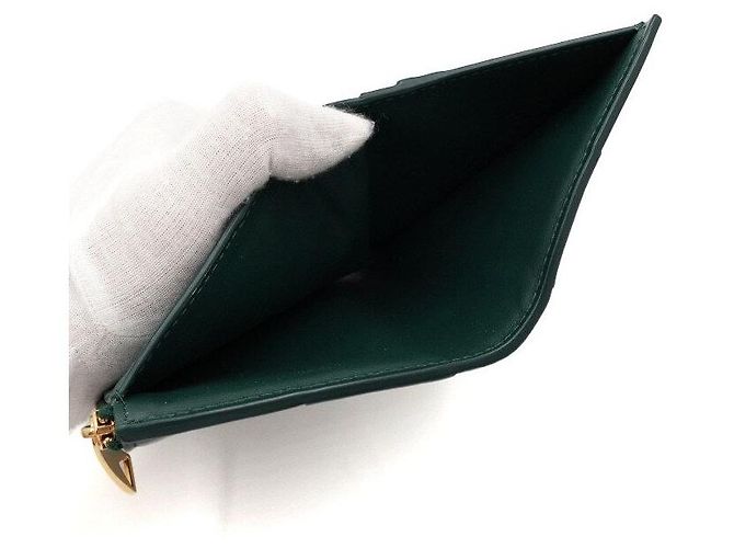 Bottega Veneta Medium Cassette Fold Wallet in Emerald Green - view 6