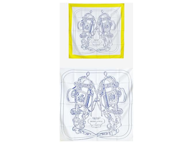 Hermès Pañuelo de seda Azul - vista 2