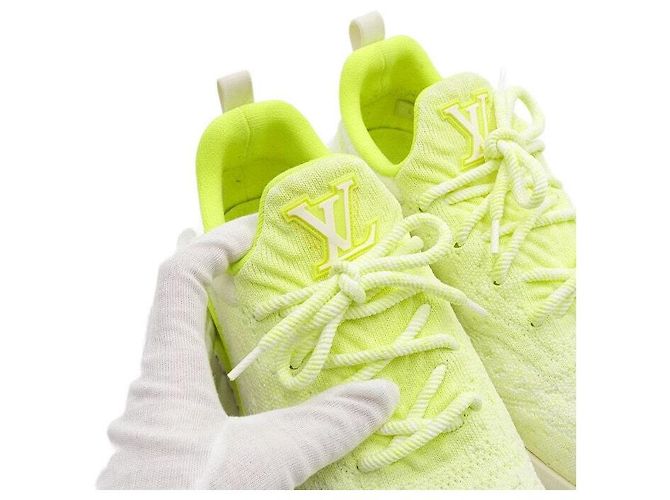 Louis Vuitton Yellow Knit VNR Runne Socks Sneaker für Herren Gelb - Ansicht 7