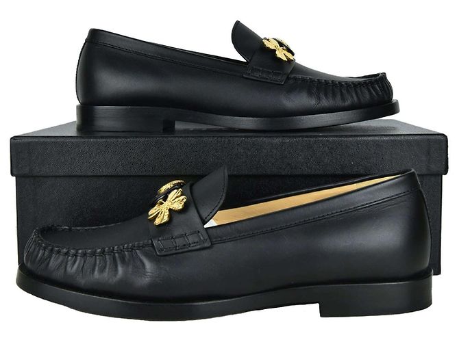 Chanel Mocassini Loafers con ciondolo a fiore - vista 2