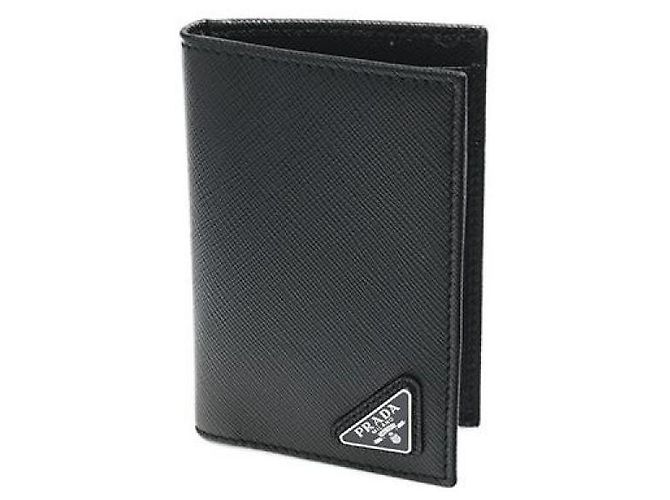 Prada Saffiano Triangle Cardholder - view 4