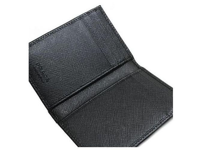 Prada Saffiano Triangle Cardholder - view 7