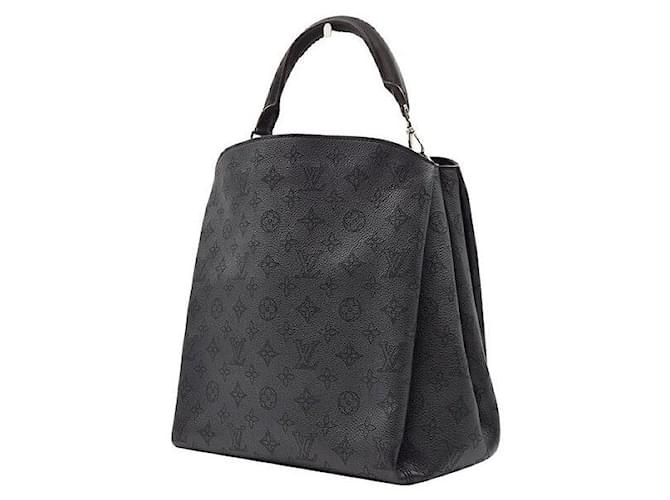 Louis Vuitton Mahina Babylon PM Nero - vista 2