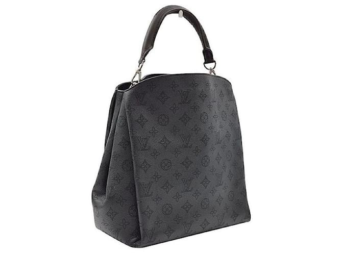 Louis Vuitton Mahina Babylon PM Nero - vista 3