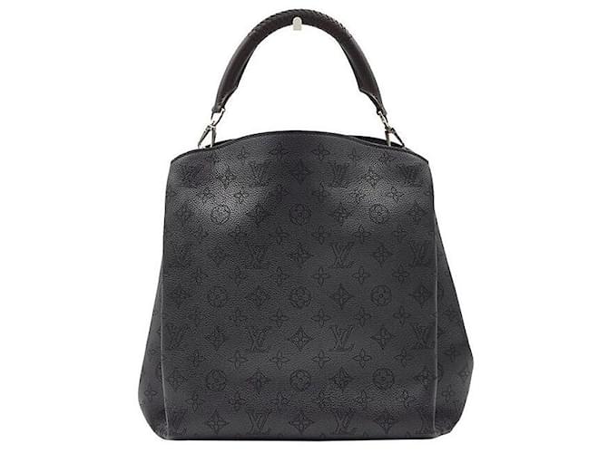 Louis Vuitton Mahina Babylon PM Nero - vista 4