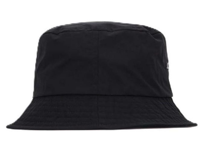 Cappello a secchiello Jacquemus in nylon nero - vista 6