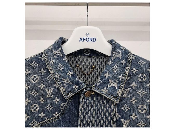 Louis Vuitton Trucker Denim Jacke Schwarz - Ansicht 5