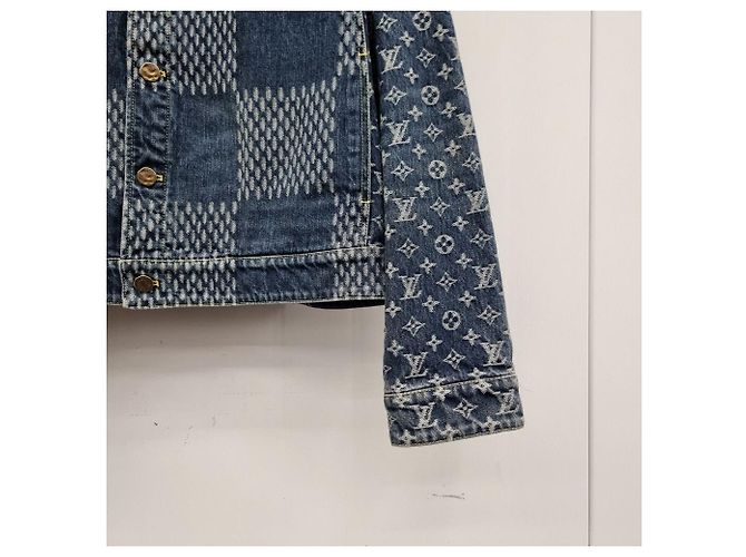 Louis Vuitton Trucker Denim Jacke Schwarz - Ansicht 7