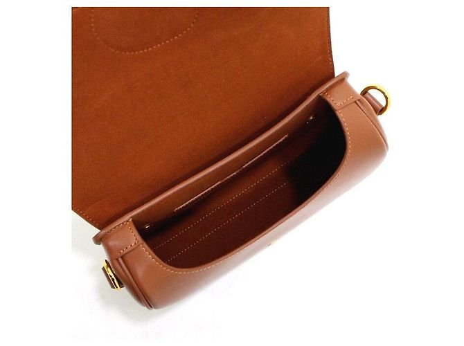 Dior Bolsa de Ombro e Tiracolo Bobby Medium para Mulher Marrom - vista 6