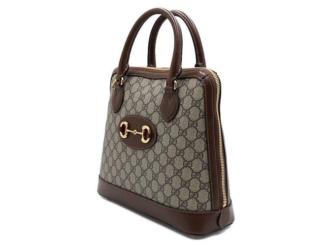 Horsebit 1955 Gucci Borsa Tote Medium con manico superiore e tracolla Horsebit - vista 2