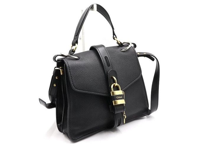 Chloé Borsa Tote e Borsa a Tracolla ABY Everyday Medium in pelle nera Nero - vista 3