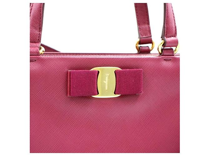 Salvatore Ferragamo Borsa Tracy Tote e Borsa a tracolla con logo dorato - vista 4