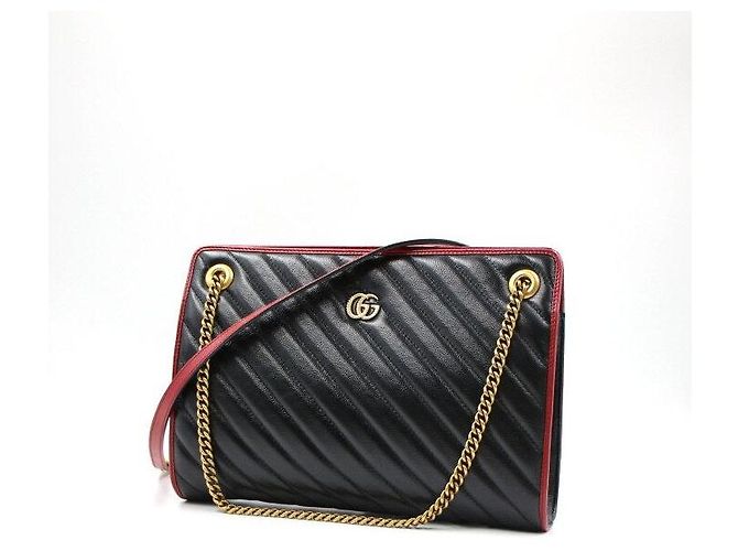 Gucci Sac à épaule et sac bandoulière matelassé diagonal - vue 3