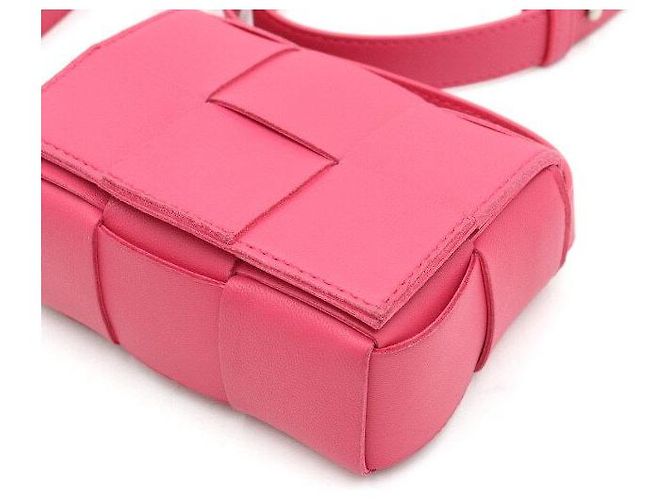 Bottega Veneta Mini borsa a tracolla in Pink - vista 6