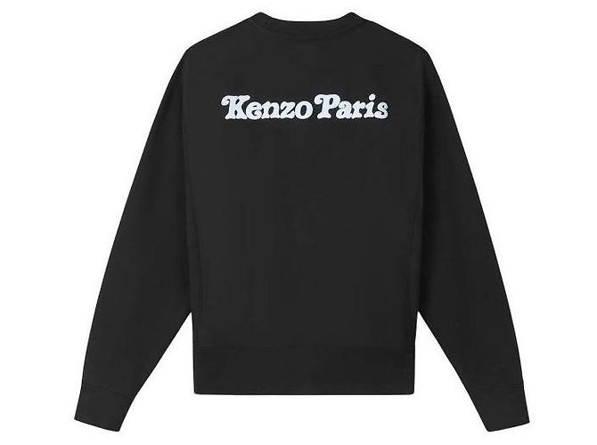 Kenzo Sweatshirt de algodão Preto - vista 5