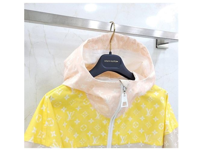 Louis Vuitton LV Monogram Parka Jacke Weiß - Ansicht 3
