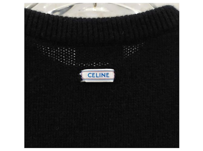 Céline Jersey de cuello redondo de cashmere Plata - vista 5