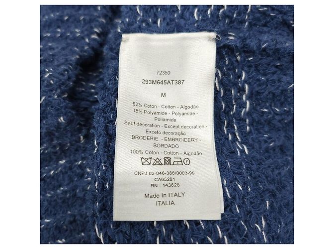 Dior T-Shirt aus schwerem Baumwollstrick - Ansicht 6
