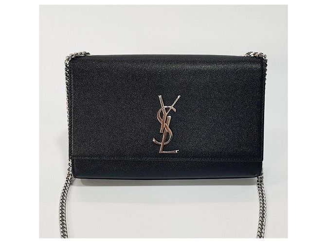Saint Laurent Kate Medium Schultertasche Schwarz - Ansicht 2